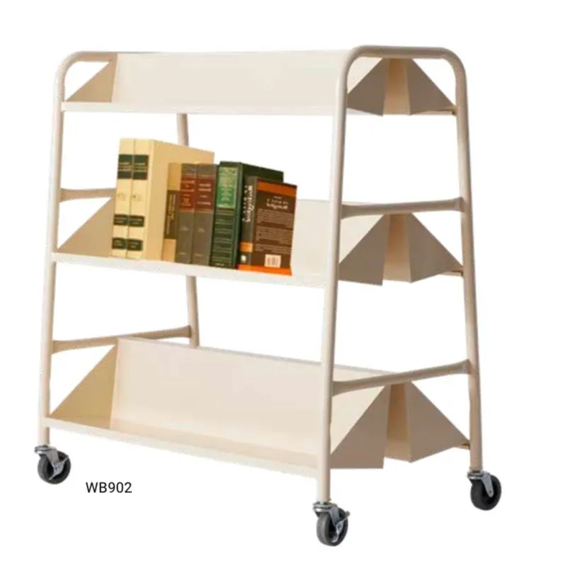 Steel Book Trolley