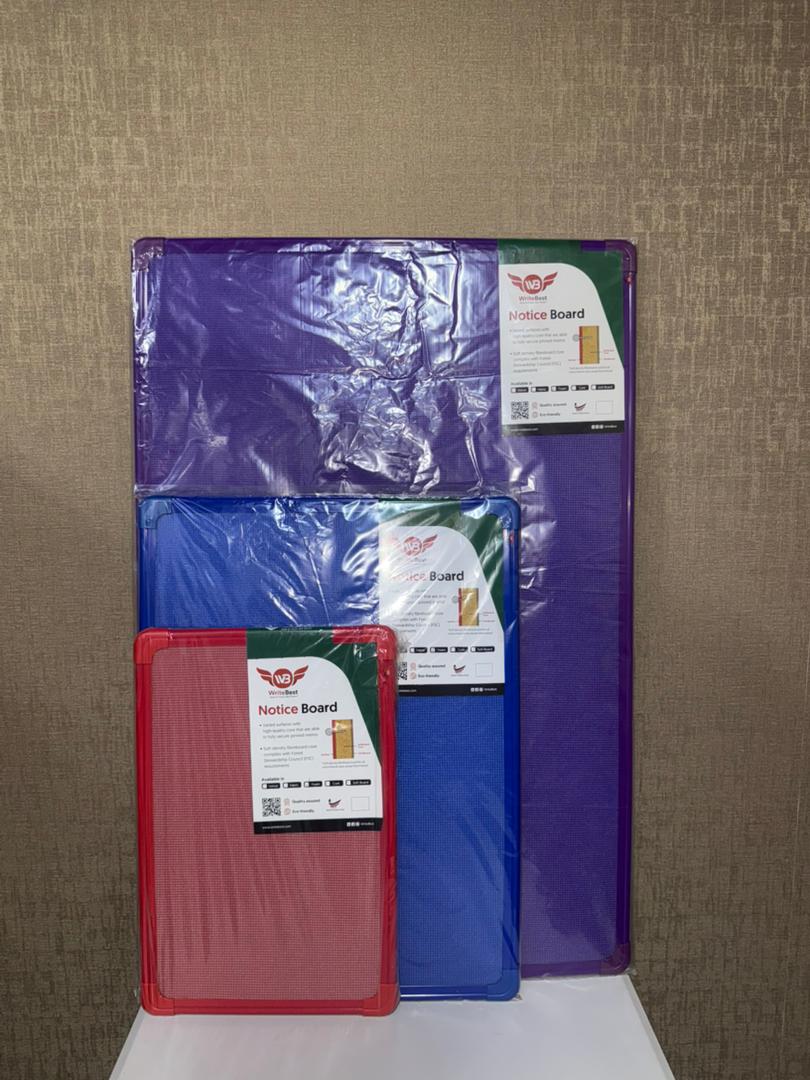 Plastic Frame Notice Board